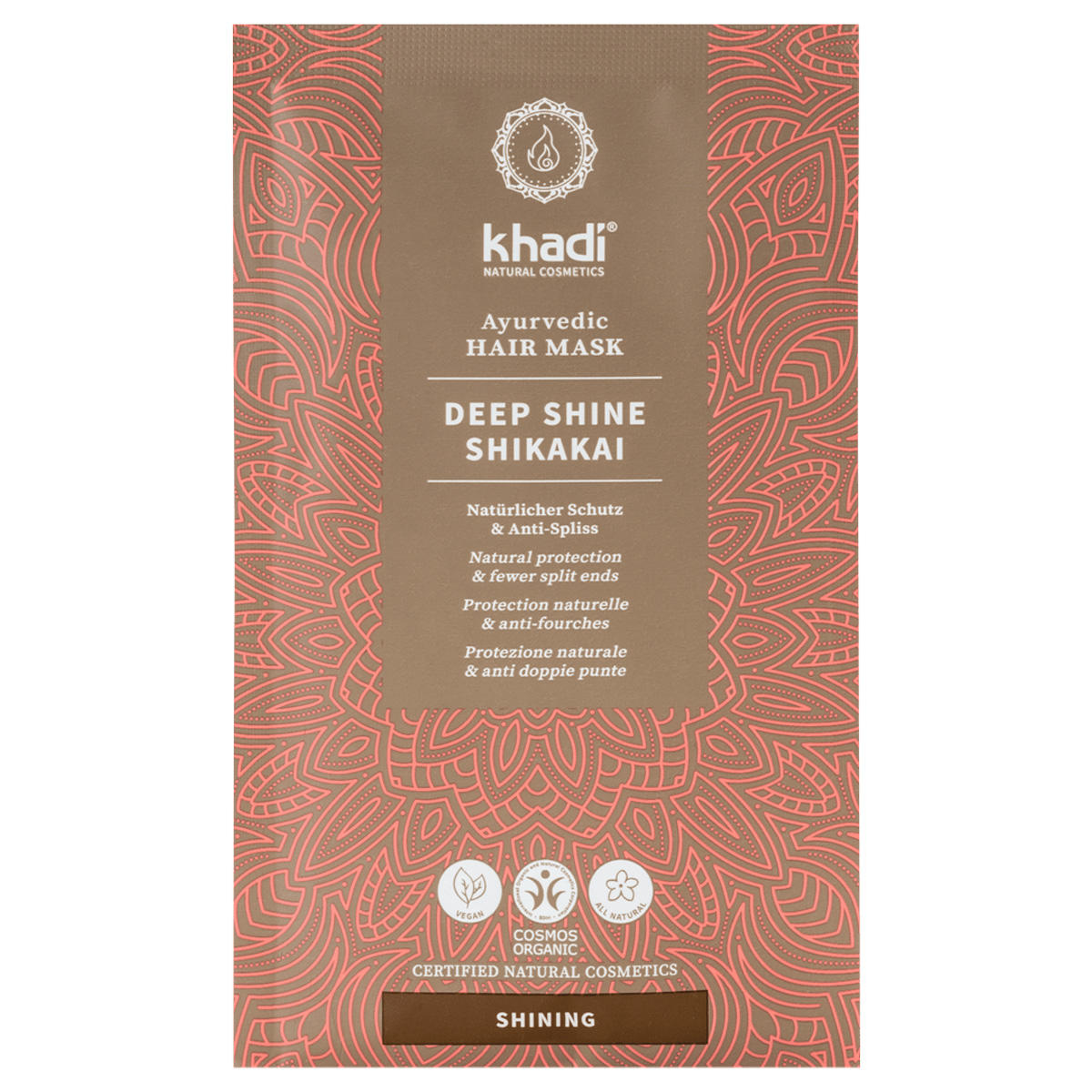 khadi Shining Ayurvedic Hair Mask Deep Shine Shikakai 50 g
