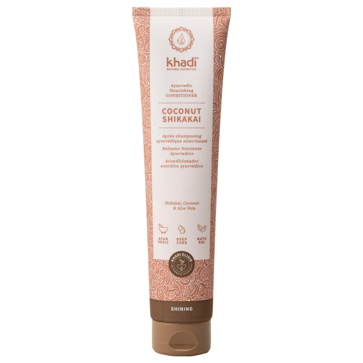 khadi Shining Ayurvedic Conditioner Coconut Shikakai 200 ml