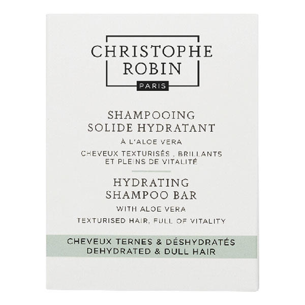 Christophe Robin Hydrating Shampoo Bar with Aloe Vera 100 g