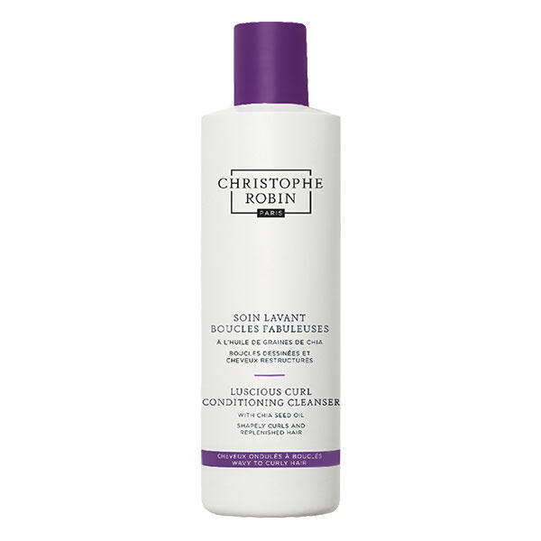 Christophe Robin Luscious Curl Conditioning Cleanser con olio di semi di Chia