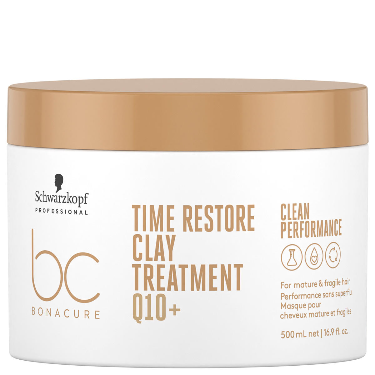 Schwarzkopf Professional BC Bonacure TIME RESTORE Clay Treatment 500 ml