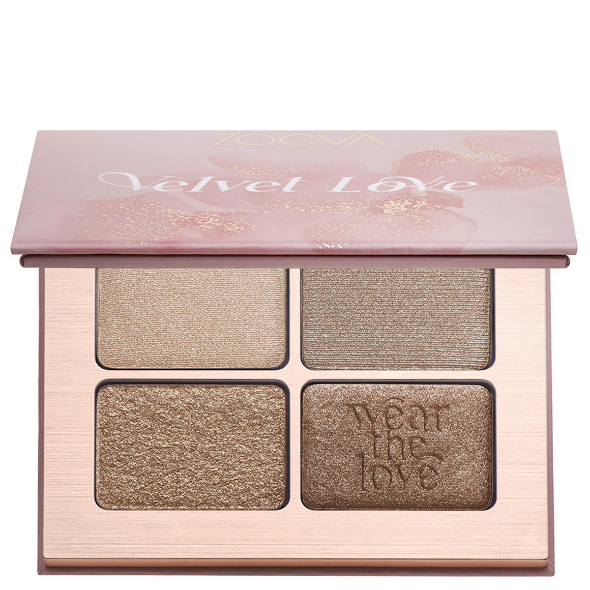 ZOEVA Velvet Love Eyeshadow Quad 4 x 1,5 g