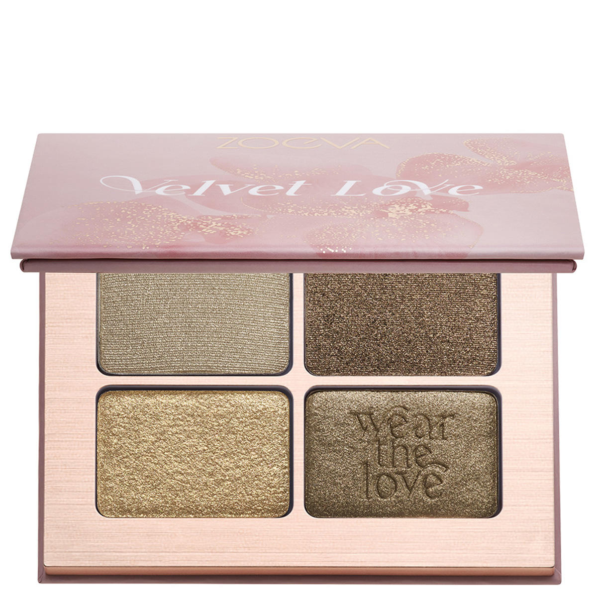 ZOEVA Velvet Love Eyeshadow Quad 4 x 1,5 g