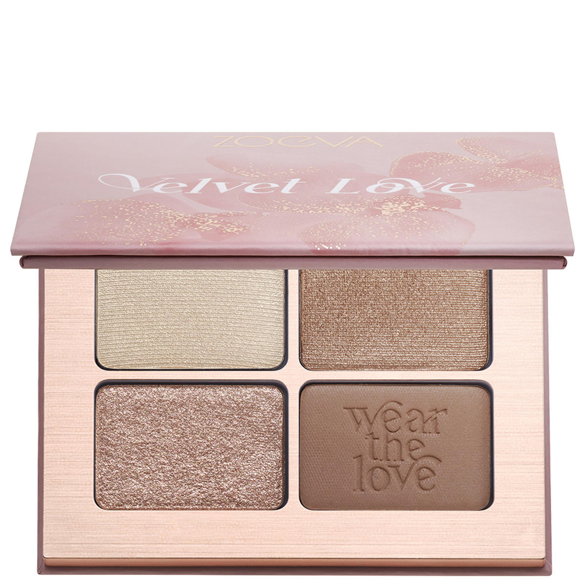 ZOEVA Velvet Love Eyeshadow Quad 4 x 1,5 g