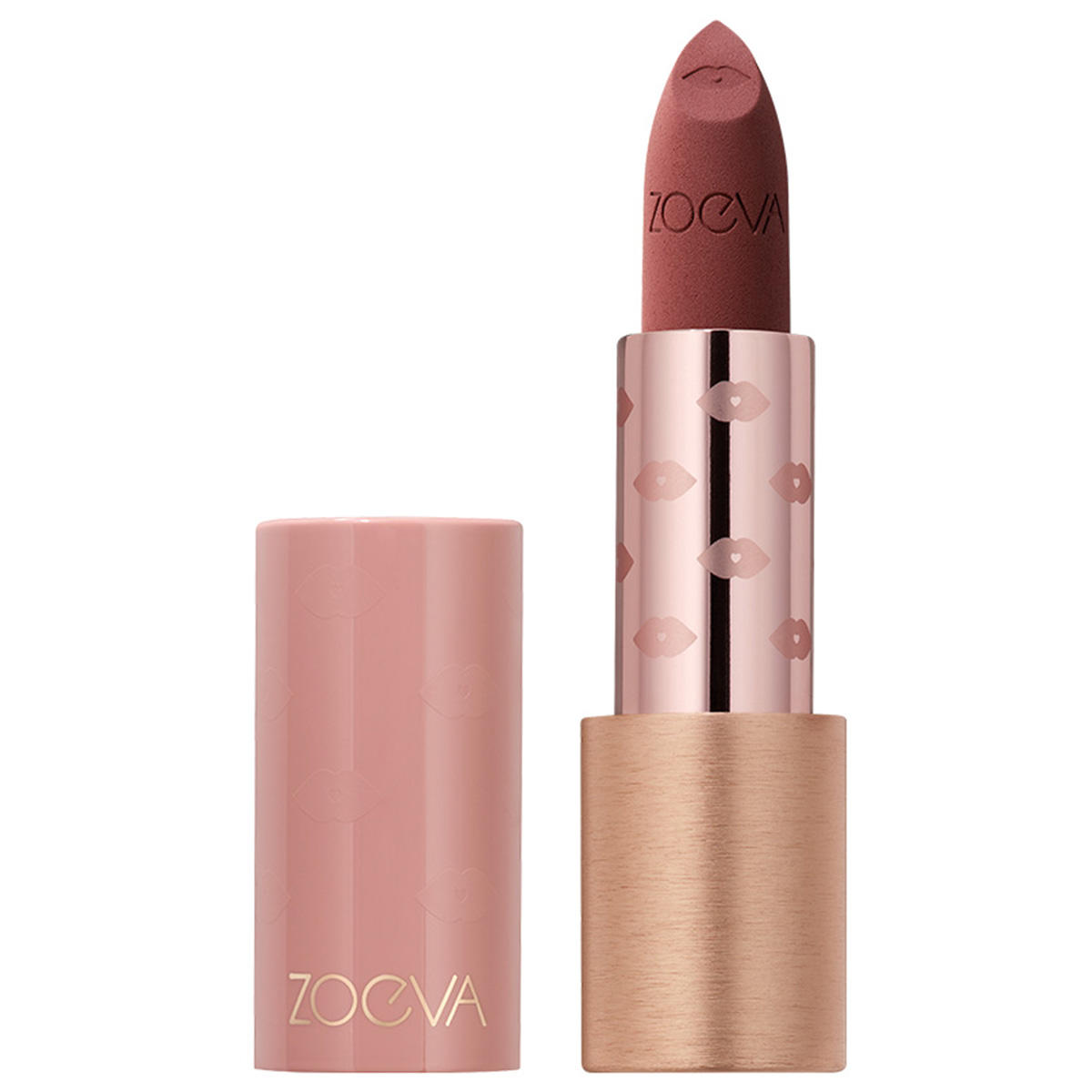 ZOEVA Velvet Love Matte Hyaluronic Lipstick Chrisula, Beeren-Pink 3,9 g