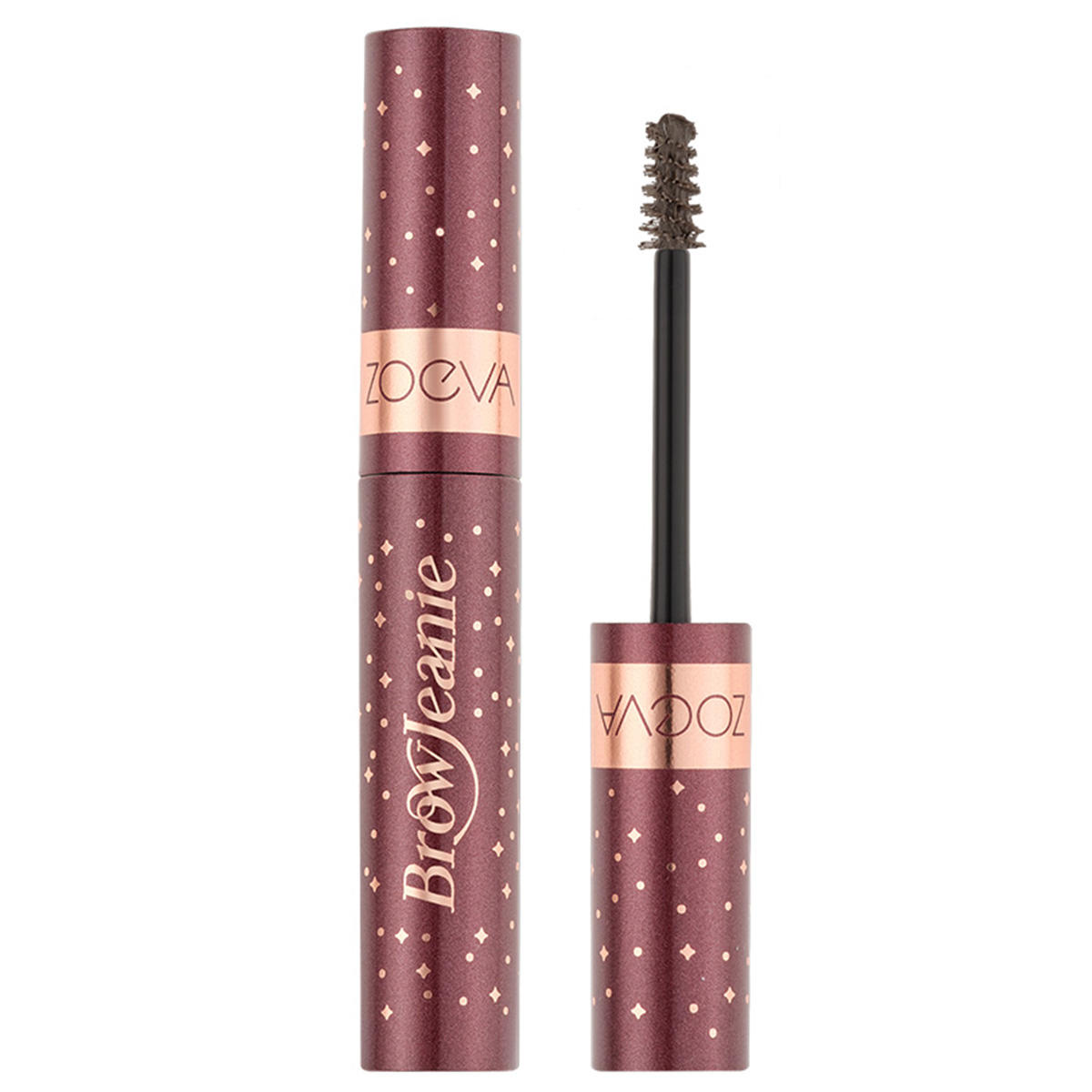ZOEVA Brow Jeanie Brow Boosting Fibre Gel Black Brown Schwarz-Braun 3,5 ml