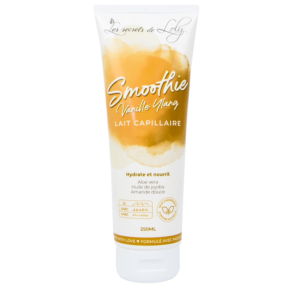 Les secrets de Loly Smoothies Vanille Ylang Lait Capillaire 250 ml