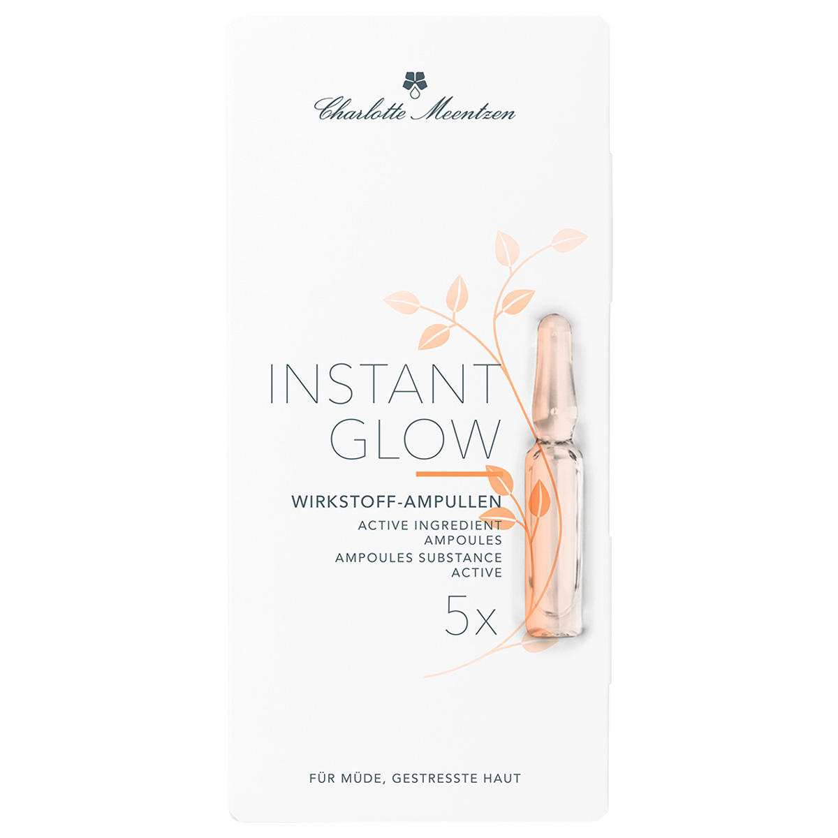Charlotte Meentzen Ampoules d'actifs Instant Glow 5 x 2 ml