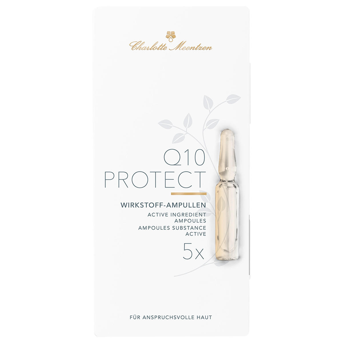 Charlotte Meentzen Fiale di principio attivo Q10 Protect 5 x 2 ml