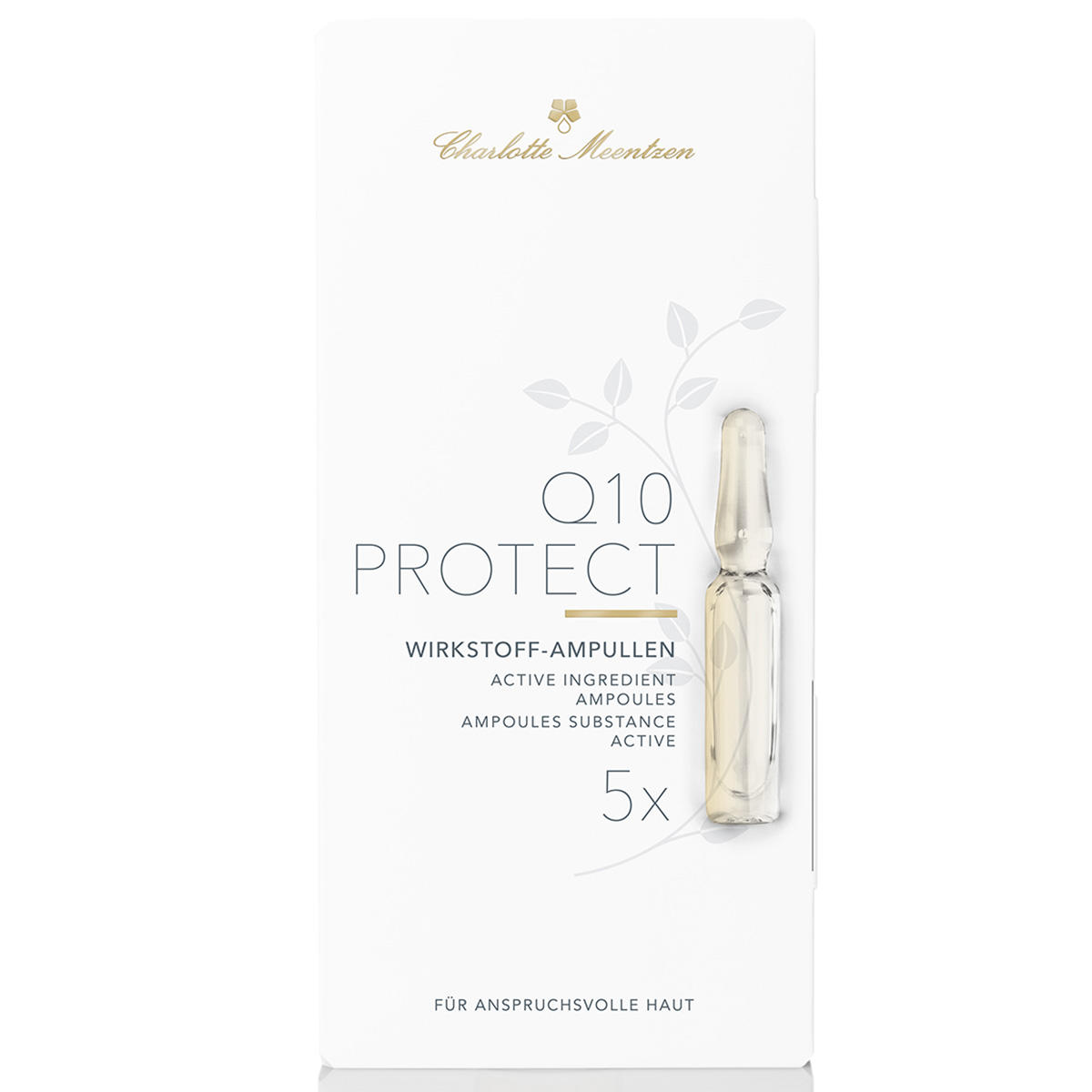 Charlotte Meentzen Ampoules de substances actives Q10 Protect 5 x 2 ml 2