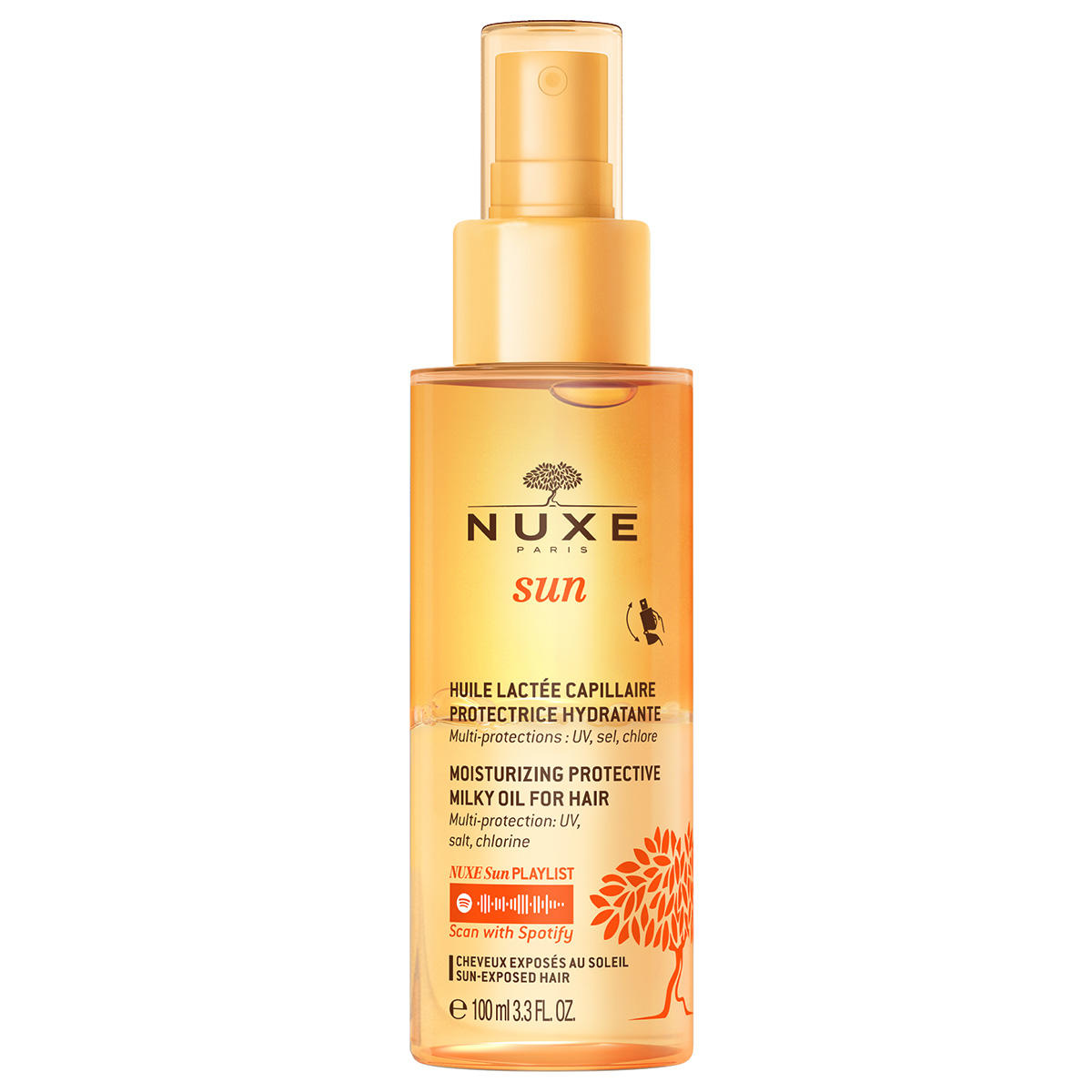 NUXE Sun Moisturizing Protective Milky Oil for Hair 100 ml