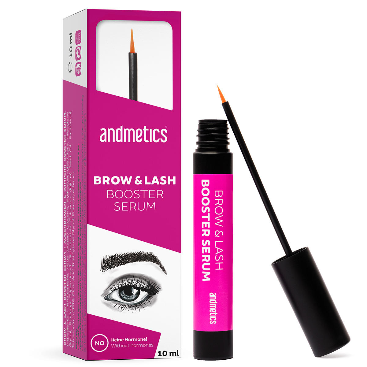 andmetics professional BROW & LASH Booster Serum 10 ml
