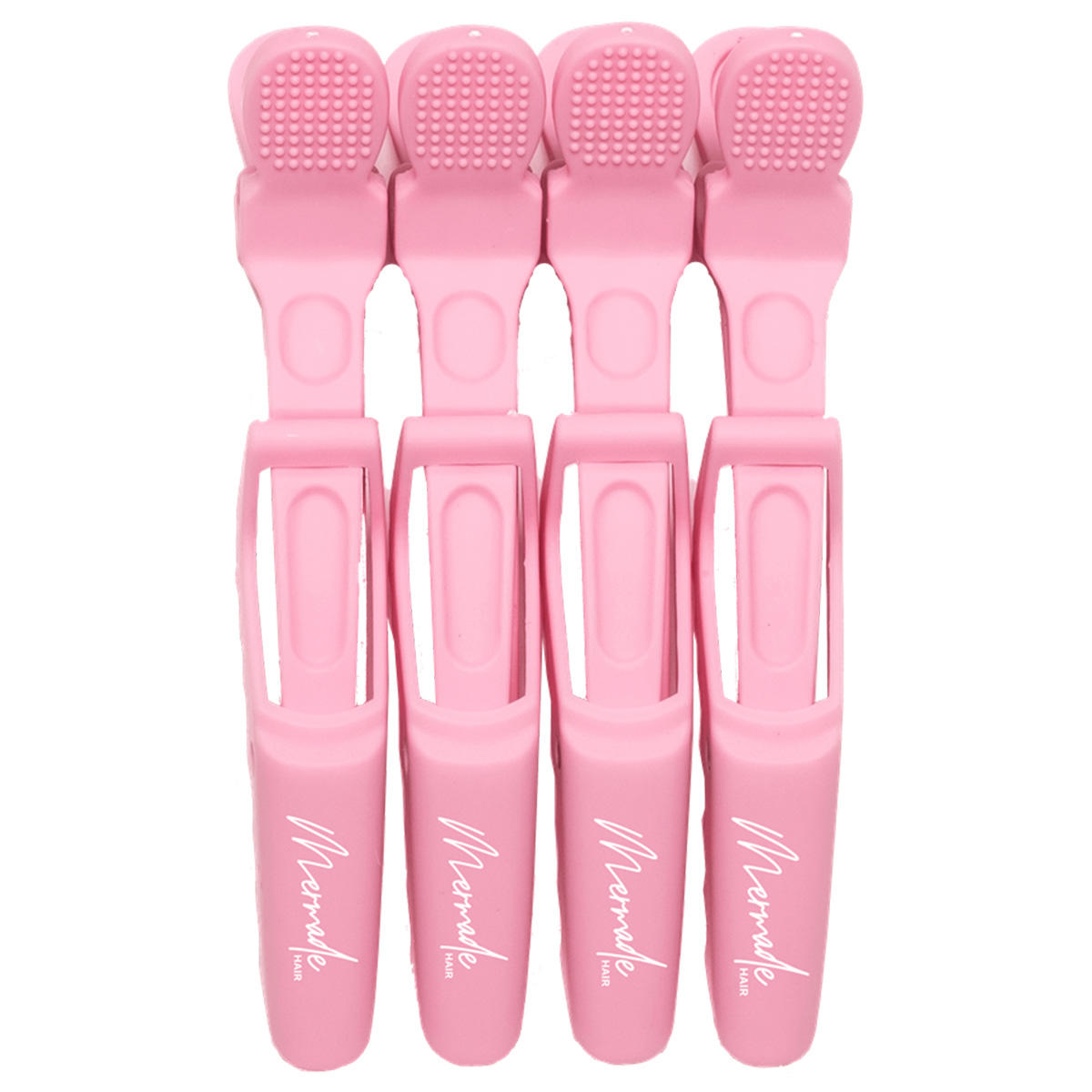 Mermade Hair Grip Clips Pink 4 Stück