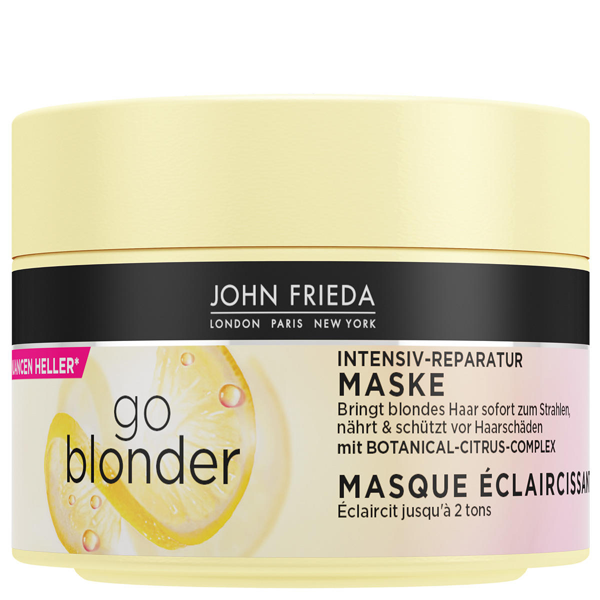 JOHN FRIEDA Sheer Blonde Go Blonder Masque réparateur intensif 250 ml