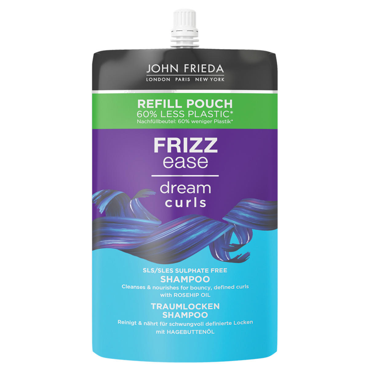 JOHN FRIEDA Frizz Ease Shampooing Recharge Boucle de Rêve 500 ml