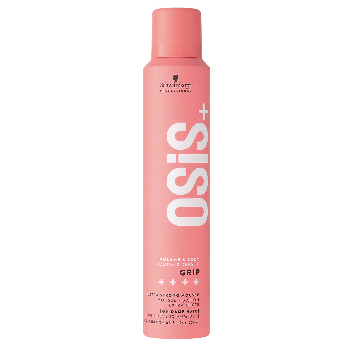 Schwarzkopf Professional OSIS+ Volume & Body Grip Extra Strong Mousse 200 ml