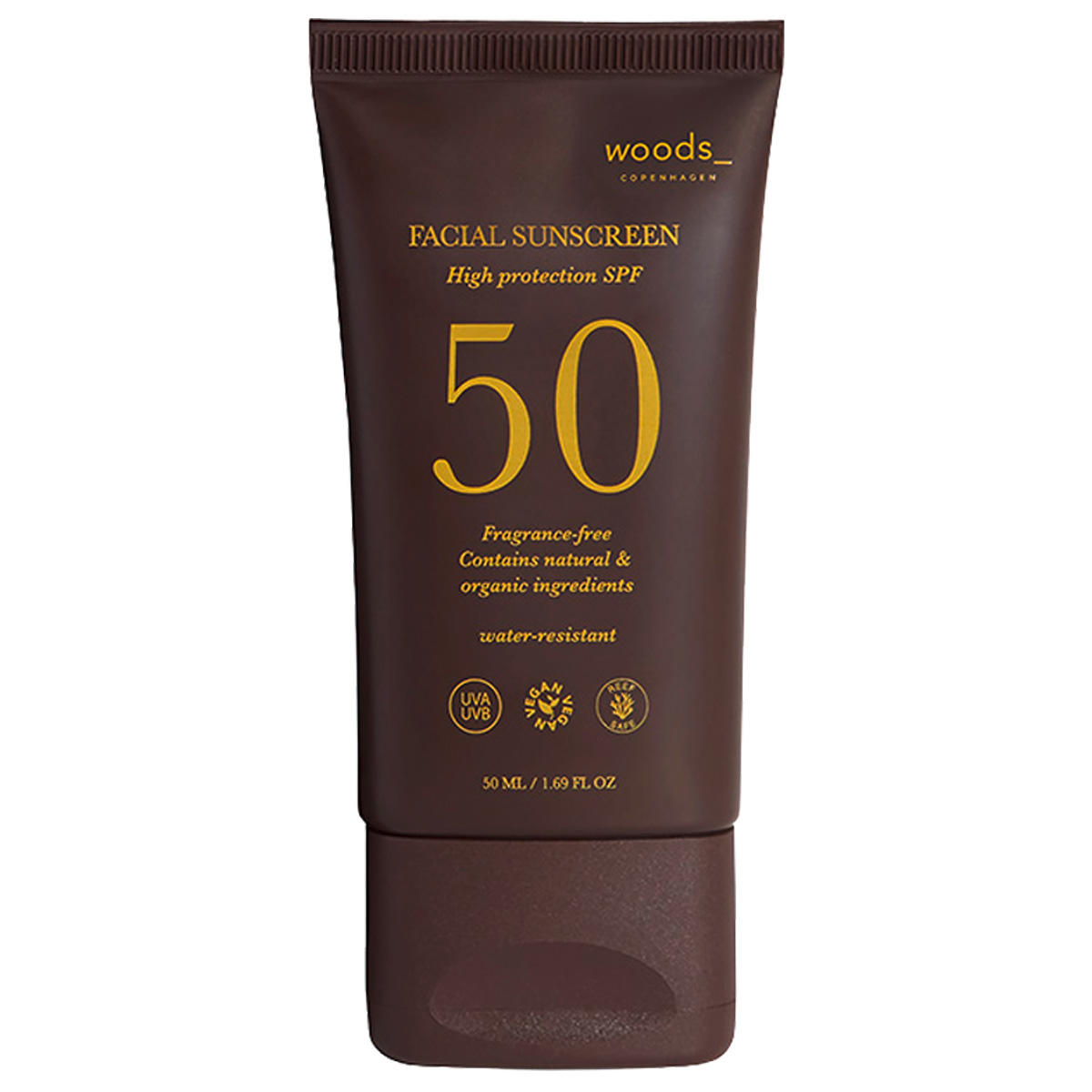 woods_ copenhagen FACIAL SUNSCREEN SPF 50 50 ml