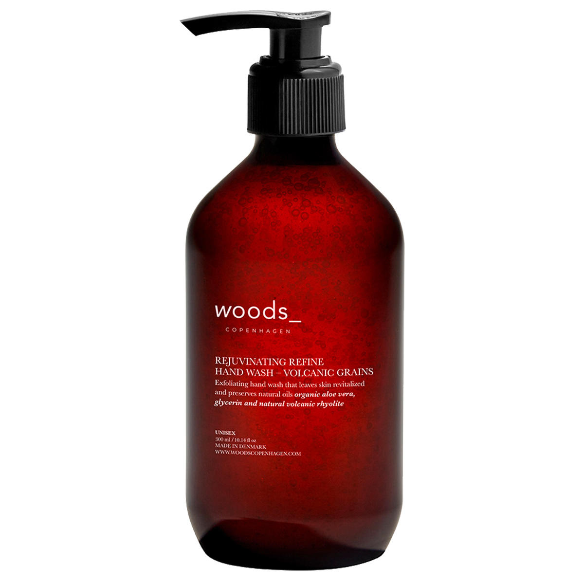 woods_ copenhagen VOLCANIC GRAINS HAND WASH 300 ml