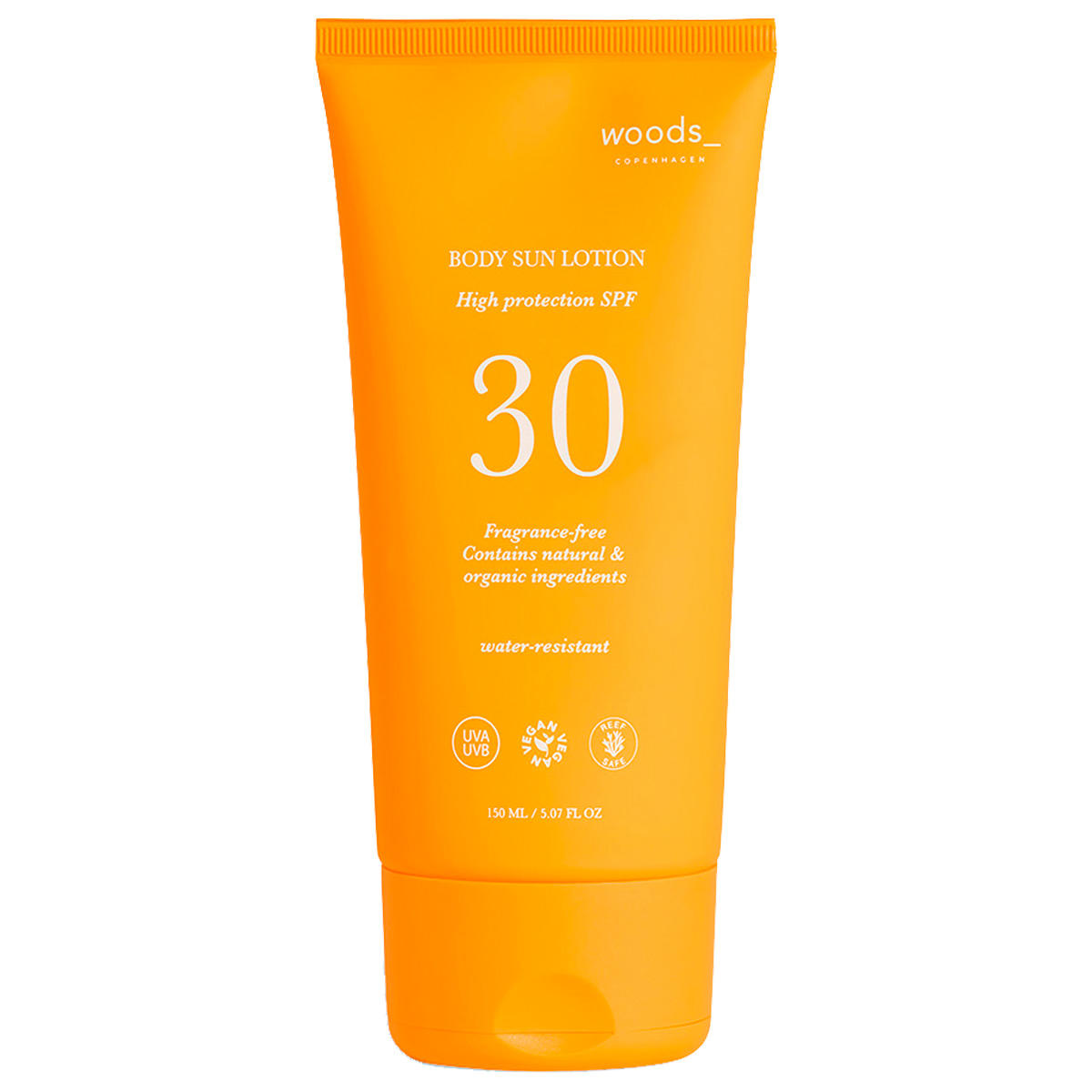 woods_ copenhagen BODY SUN LOTION SPF 30 150 ml