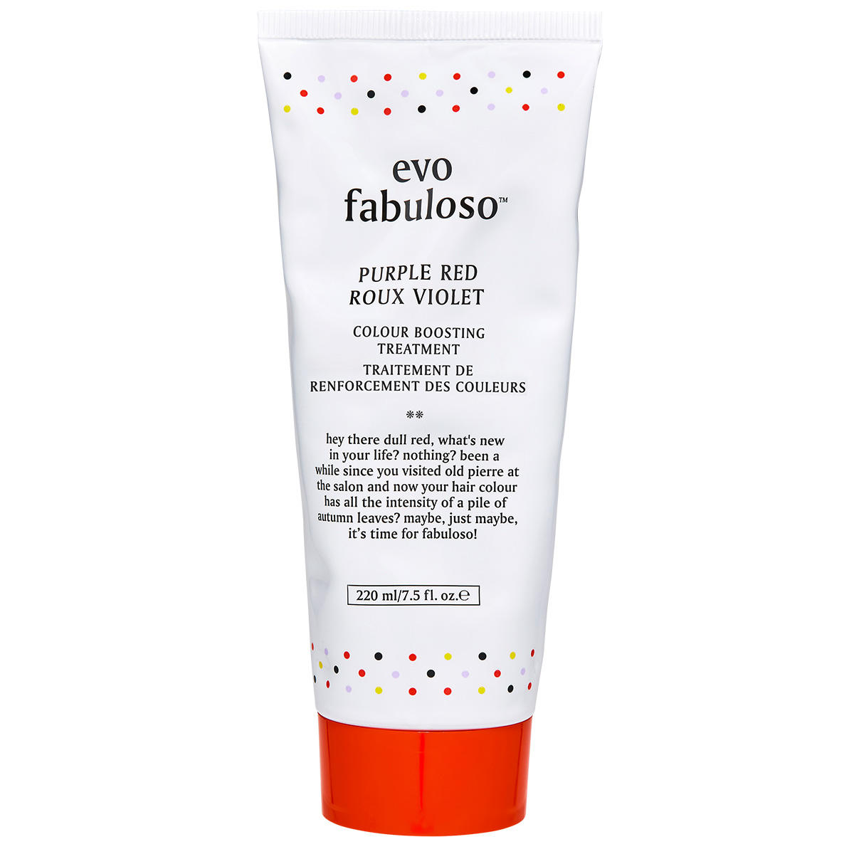 Evo Fabuloso Colour Boosting Treatment Purple Red 220 ml
