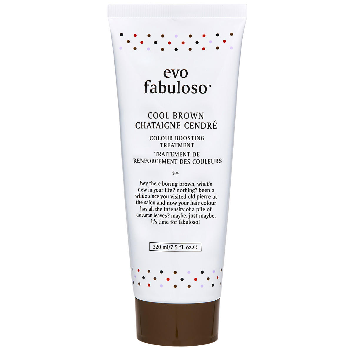Evo Fabuloso Colour Boosting Treatment Cool Brown 220 ml