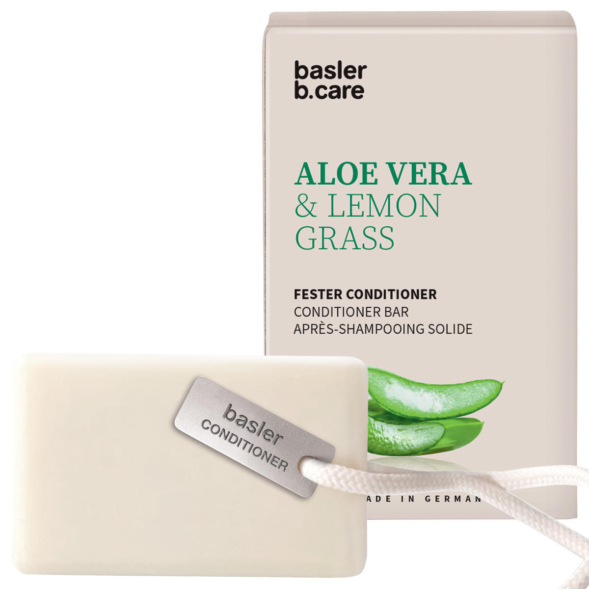 Basler Balsamo solido Aloe Vera e Citronella incl. cordino con ciondolo 100 g