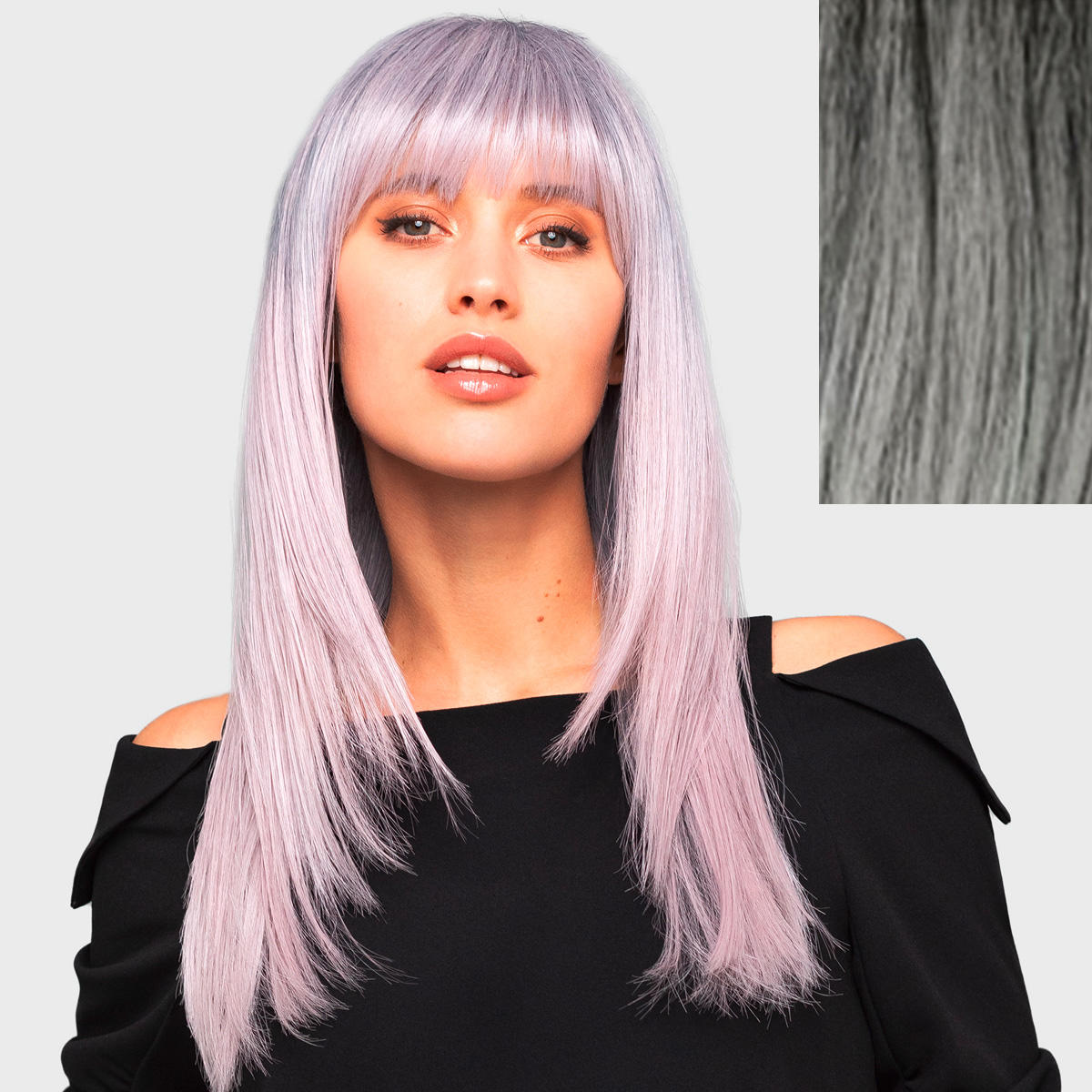 Gisela Mayer Synthetisch Haar Pruik Energy Club Mode Grijs