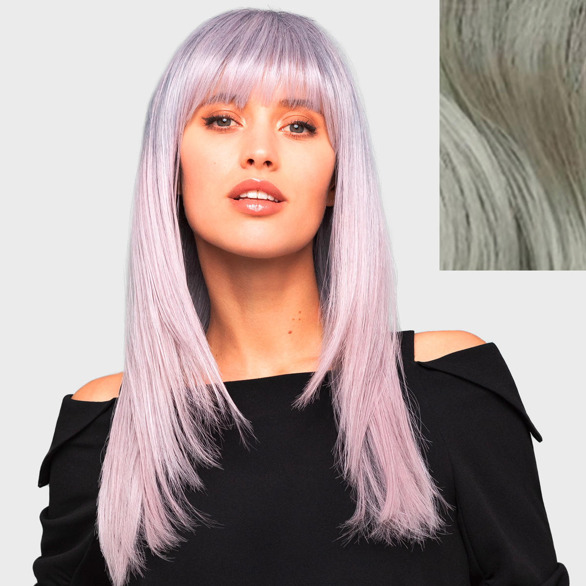 Gisela Mayer Synthetisch Haar Pruik Energy Club Zilver Blond