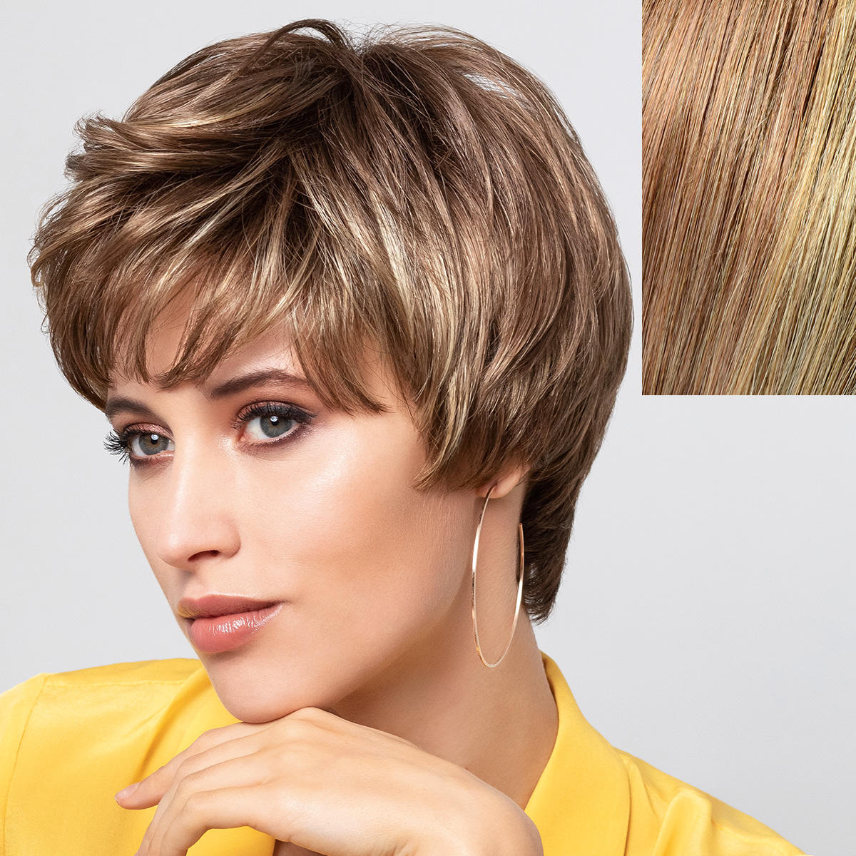 Gisela Mayer Artificial hair wig Sun Disc 10/16/27+10