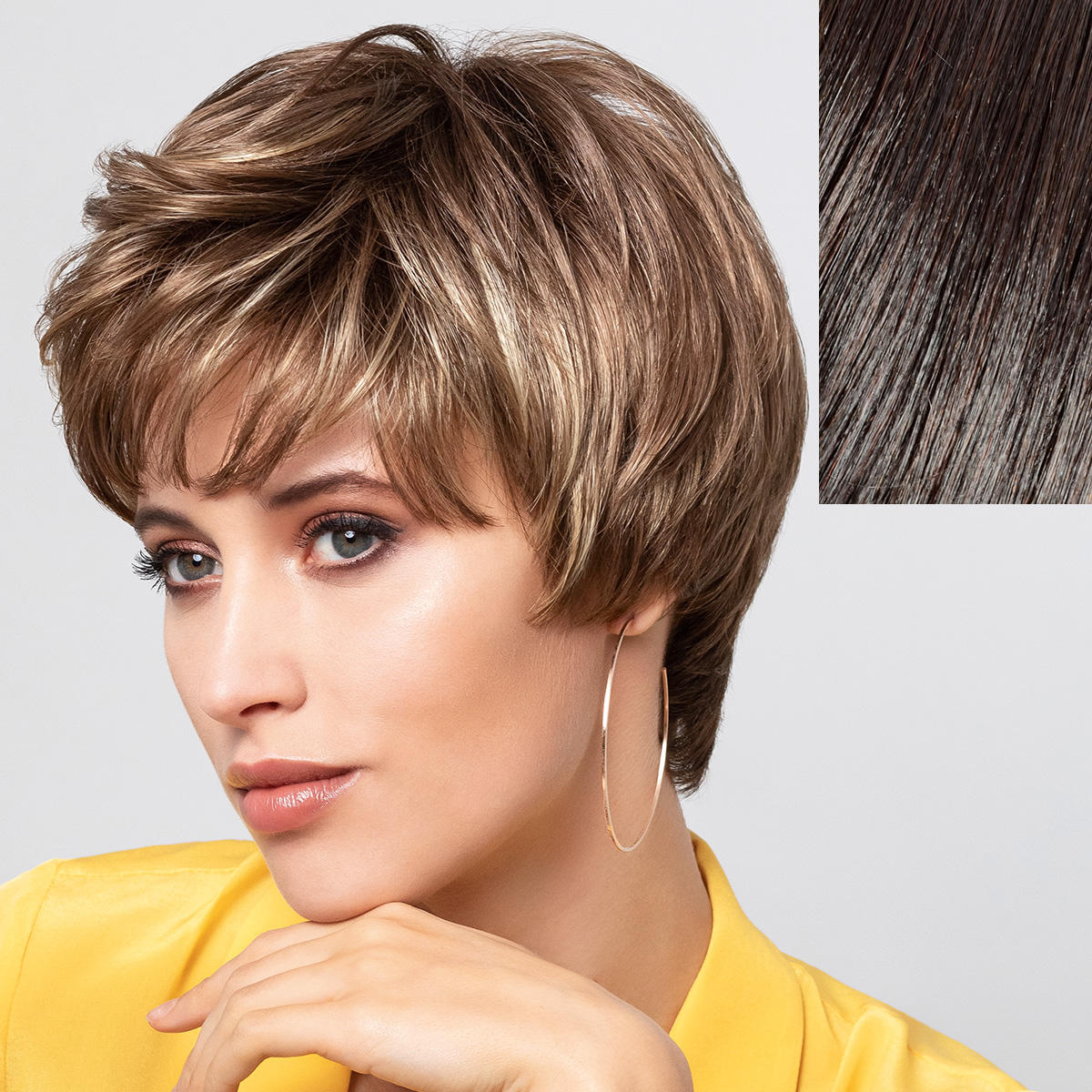 Gisela Mayer Disco solare per parrucca di capelli artificiali 4/6