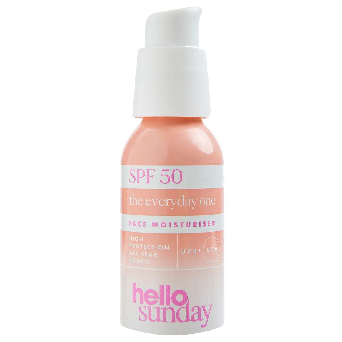 hello sunday the everyday one Face moisturiser SPF 50 50 ml