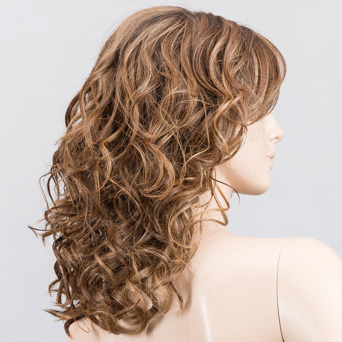 Ellen Wille High Power Parrucca di capelli sintetici Heaven Mono Part mocca rooted
