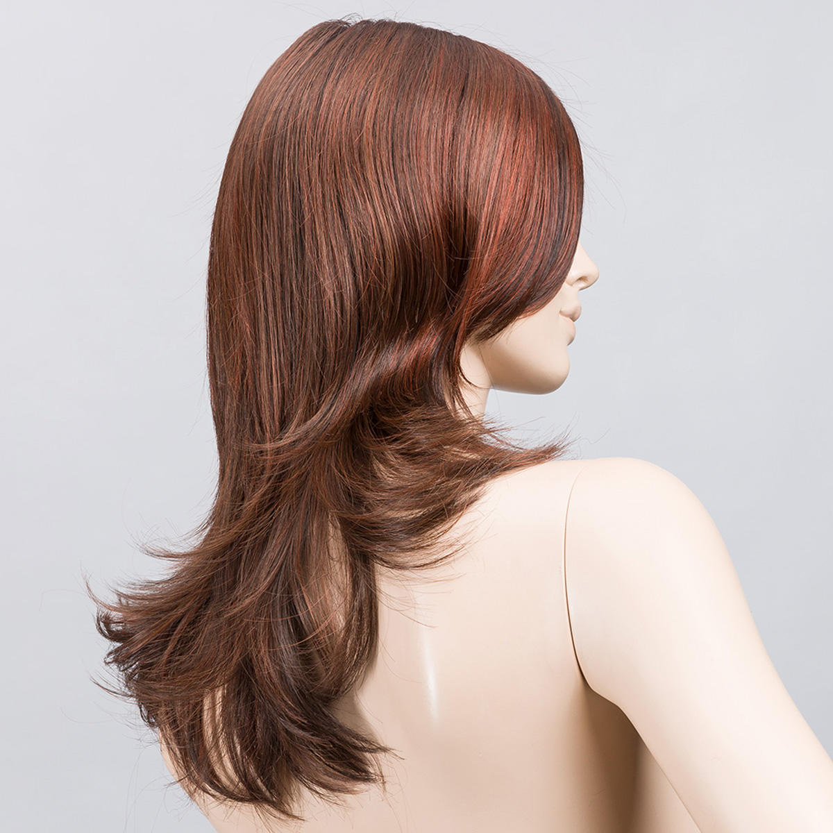 Ellen Wille High Power Parrucca di capelli artificiali Voce Mono auburn rooted