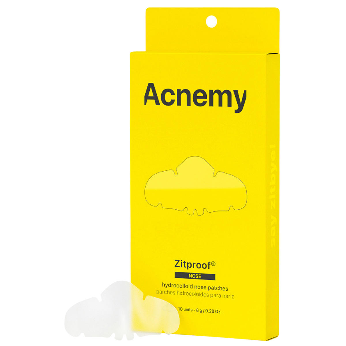 Acnemy Zitproof Nose Hydrocollid Nose Patches 10 Stück