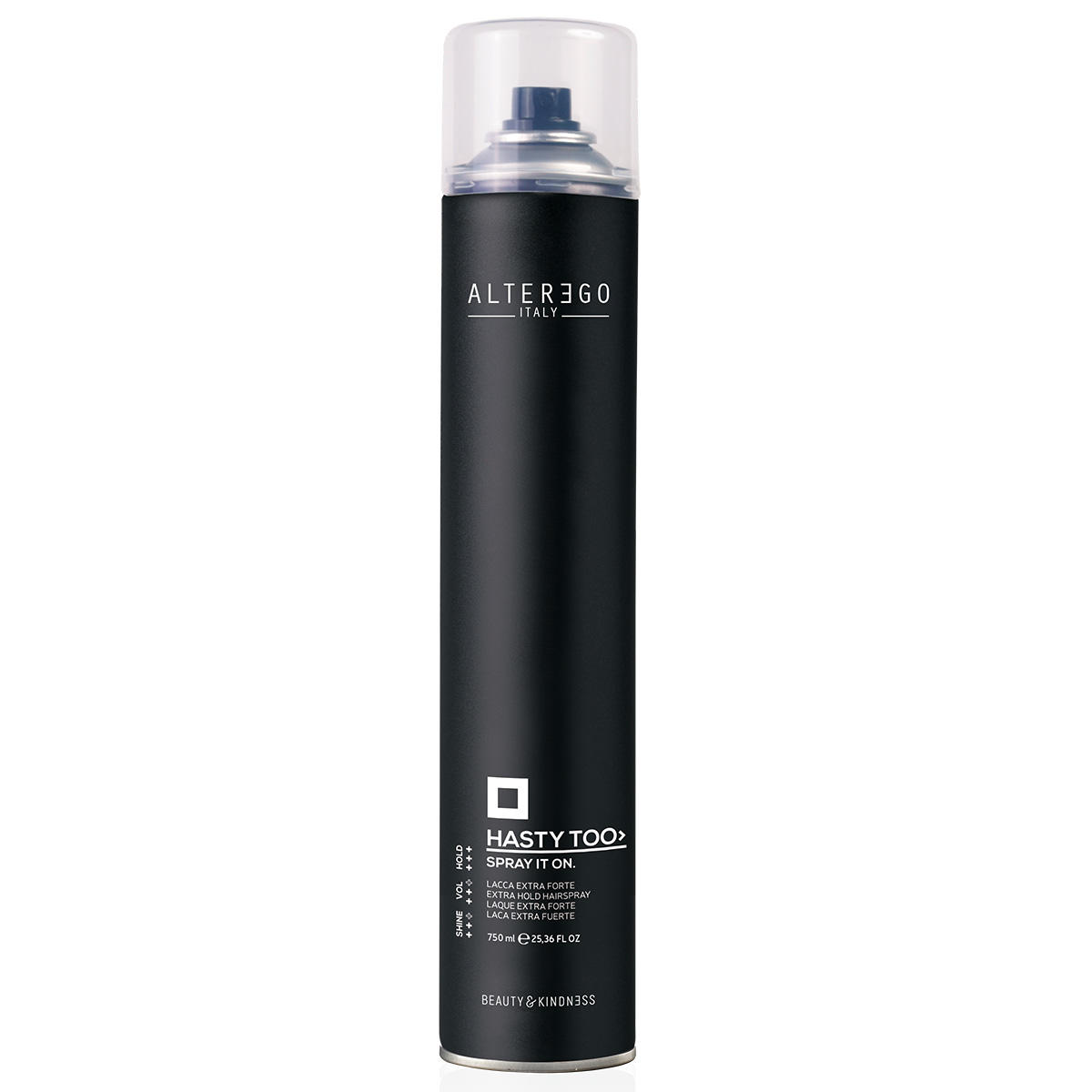 ALTER EGO Hasty Too Spray it on Hairspray sehr starker Halt 750 ml