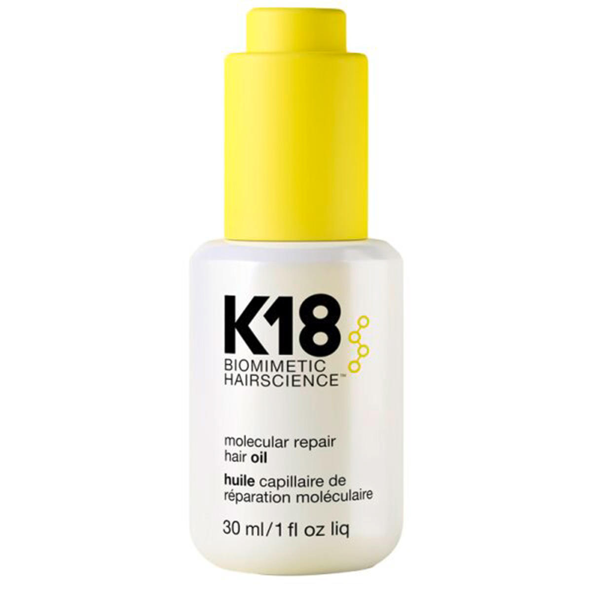 K18 Biomimetic Hairscience Molecular Repair Hair Oil 30 ml