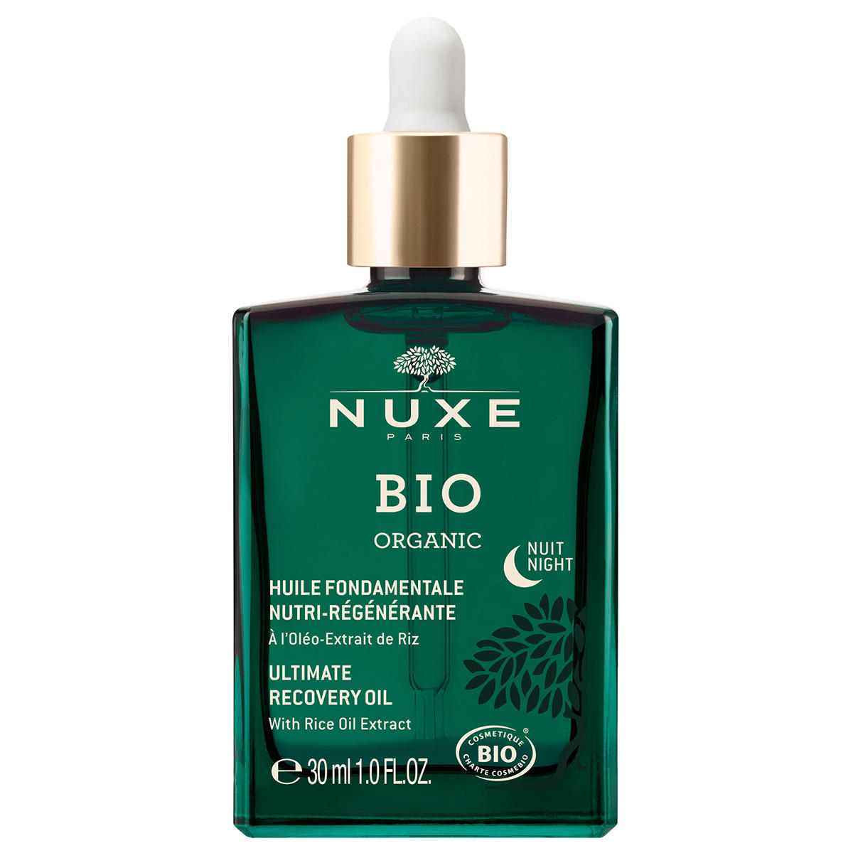 NUXE BIO Huile de nuit régénérante 30 ml