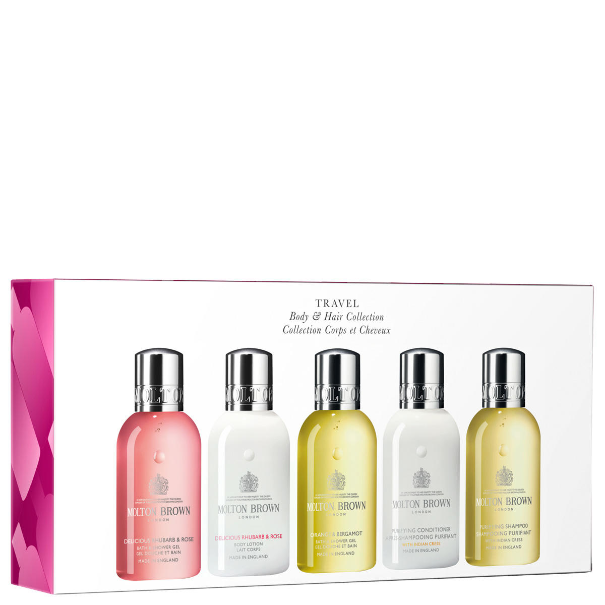 MOLTON BROWN Travel Body & Hair Collection 5 x 100 ml