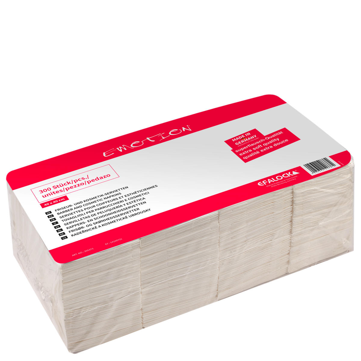 Efalock Emotion Barber and cosmetic napkins 300 Stück