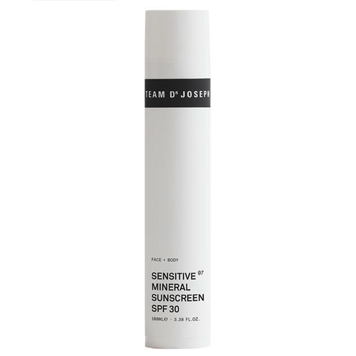 TEAM DR JOSEPH Sensitive Mineral Sunscreen SPF 30 100 ml
