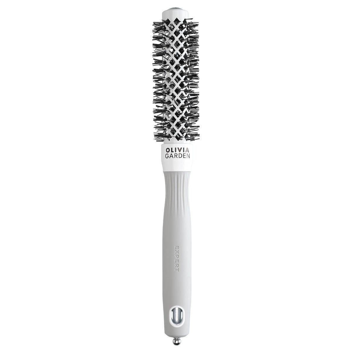 Olivia Garden Expert Blowout Shine wit & grijs Ø 20 mm