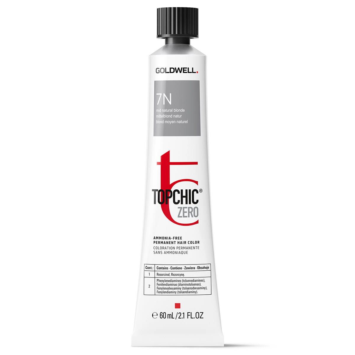 Goldwell Topchic Zero Hair Color 7N mittelblond 60 ml