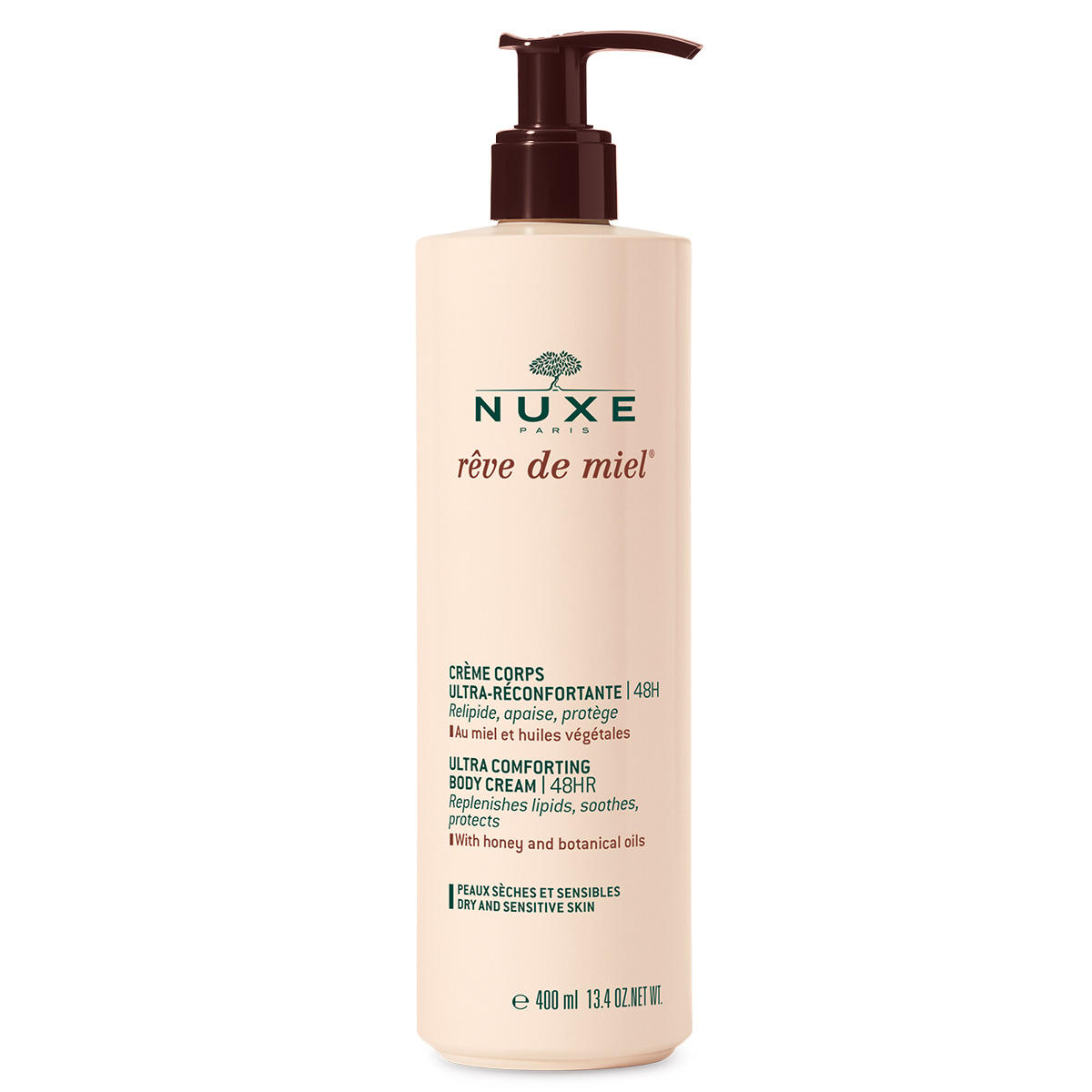NUXE Rêve de Miel Ultra Comforting Body Cream 48HR 400 ml