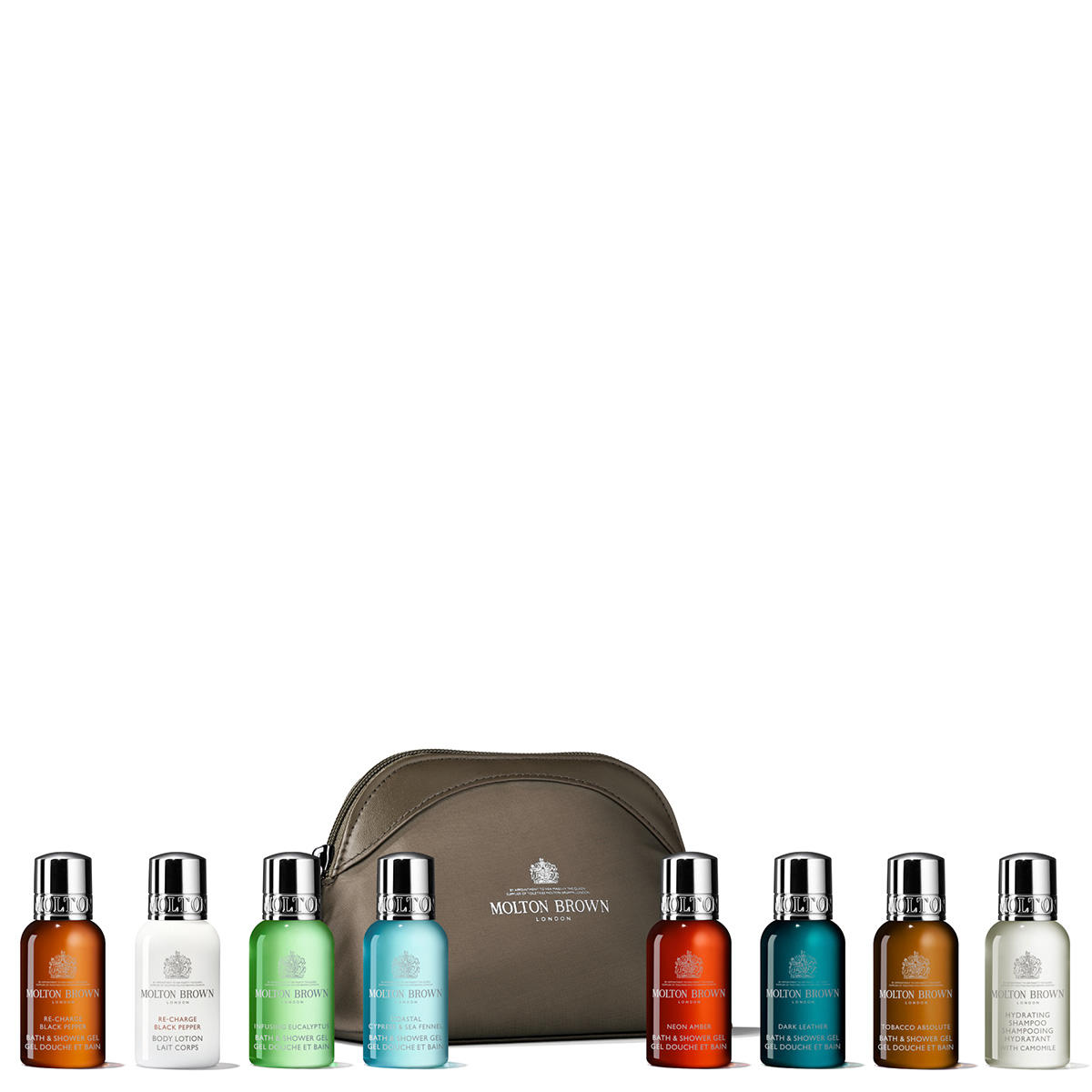 MOLTON BROWN The Classic Explorer Body & Hair Mini Travel Bag