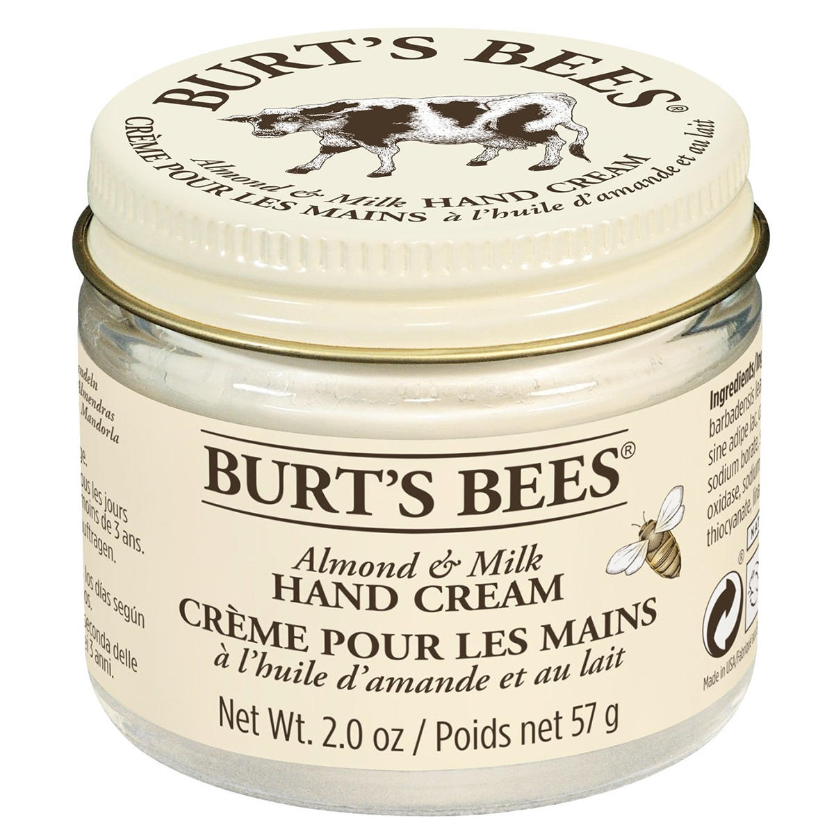 Burt ́s Bees Almond & Milk Hand Cream 56,6 g