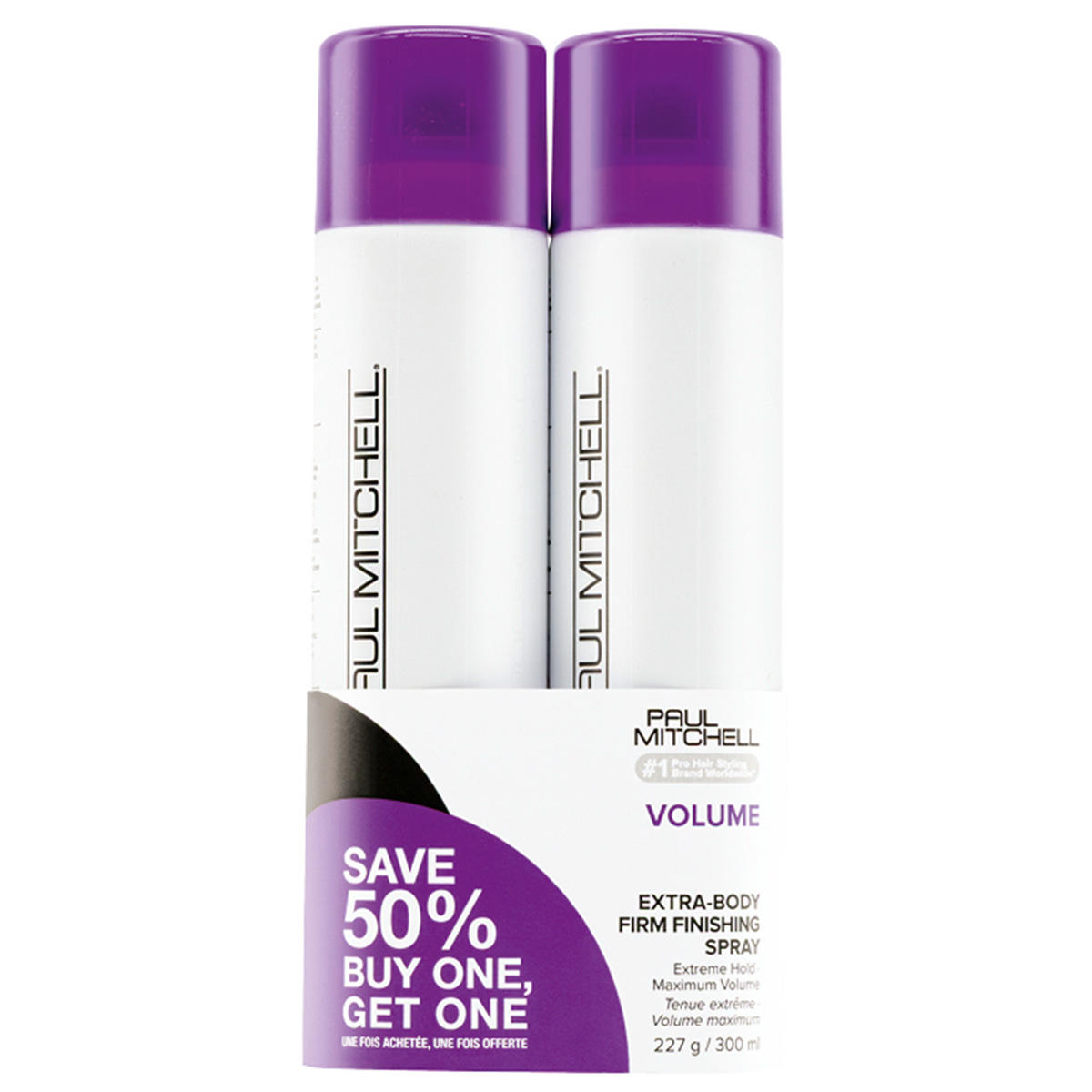 Paul Mitchell Extra-Body Save on Duo Extra Body Firm Finishing Spray 2 x 300 ml