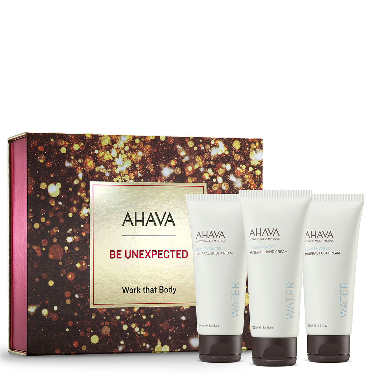 AHAVA Be Unexpected Work That Body 3 x 100 ml