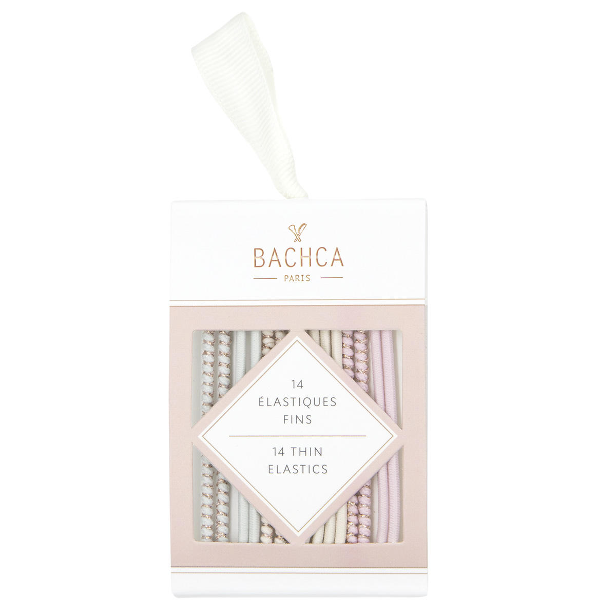 BACHCA Thin Pastel Elastics Pro Packung 14 Stück