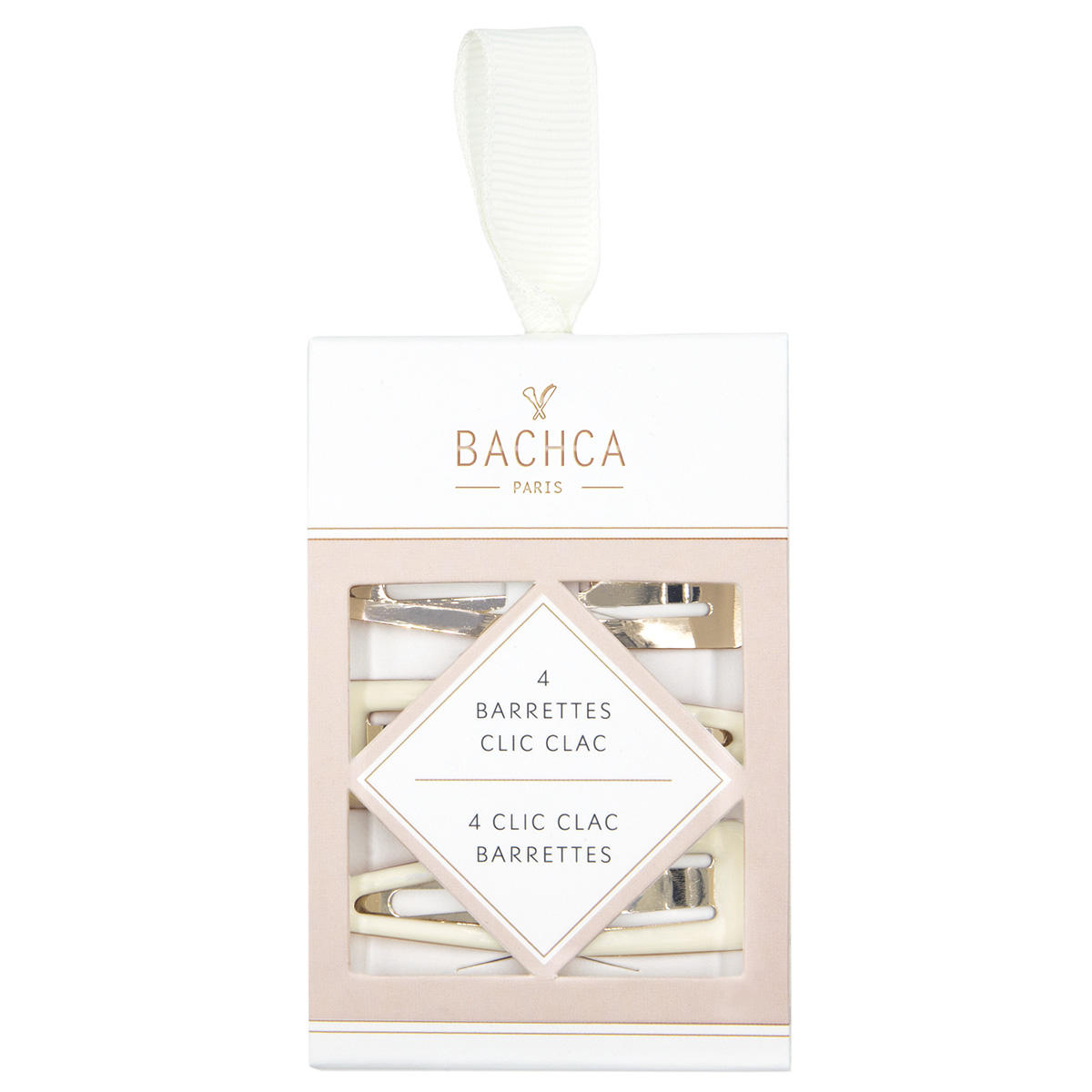 BACHCA Clic Clac Barrettes Pro Packung 4 Stück