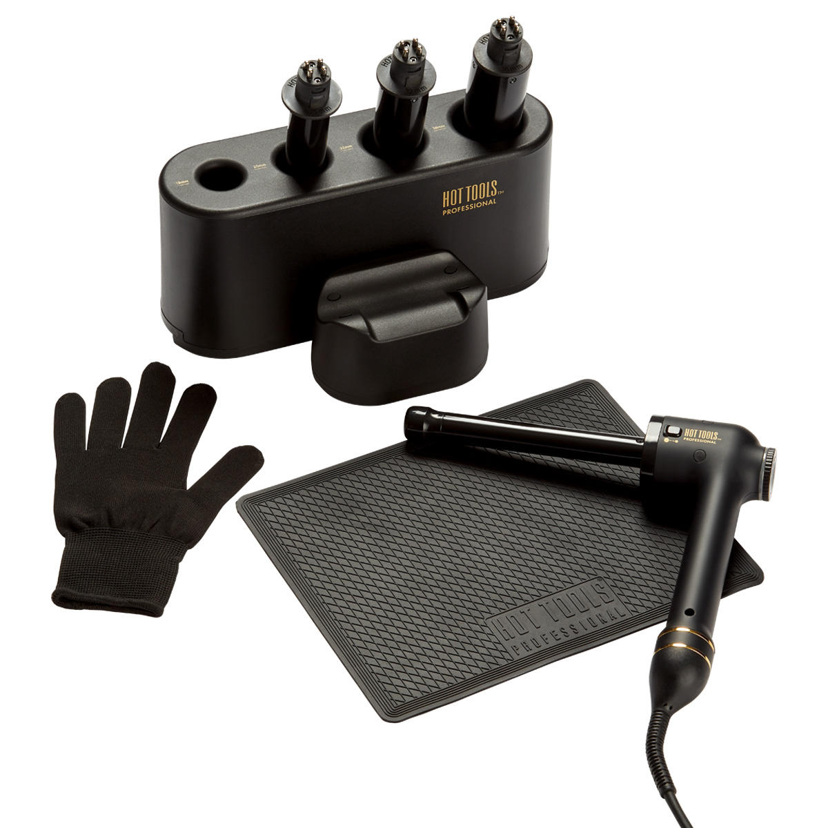 Hot Tools Black Gold Collection Curlbar Set